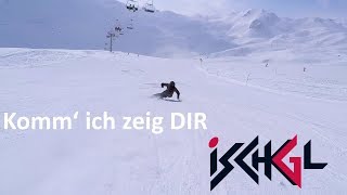 So ist das SKIFAHREN im Skigebiet ISCHGL [upl. by Sito69]