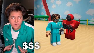 volví al juego del calamar en roblox 😔 [upl. by Ettessil239]