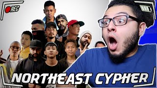 Northeast Cypher 2020  Indian Hiphop Cypher  Prod SPIDER  REACTION [upl. by Natanoy]