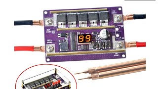 How to SETUP quotPurplequot Mini Spot Welder Machine kit DIY lifepo4 18650battery battery spotwelder [upl. by Enaitsirk336]