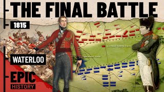 Napoleonic Wars Battle of Waterloo 1815 [upl. by Ttennaj388]