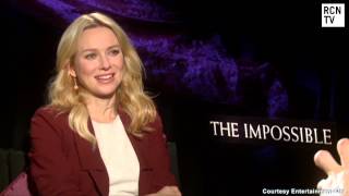 The Impossible Ewan McGregor and Naomi Watts Interview [upl. by Anilorak]