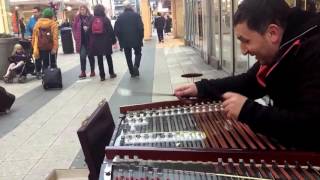 Cimbalomhammered dulcimer Performance by Georgia  Stockholm [upl. by Lerat]