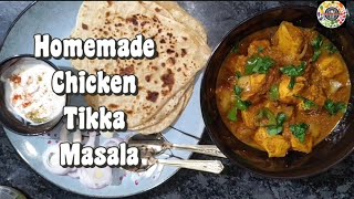 Chicken Tikka Masala  Homemade Chicken Tikka Recipe  Restaurant Style Chicken TikkaEatadakimasu [upl. by Eatnhoj]