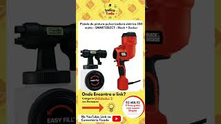 Pistola de pintura pulverizadora elétrica 350 watts  SMARTSELECT  Black  Decker [upl. by Eluk673]