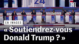 Présidentielle américaine 2024  le résumé du 1er débat des primaires républicaines sans Trump [upl. by Riada]