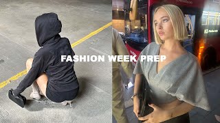 VLOG  Fashion Week Prep Castings amp Events [upl. by Mandeville602]