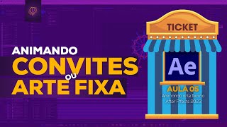 Como animar uma arte fixa no After Effects  DMIXSCHOOL [upl. by Nyladnek]