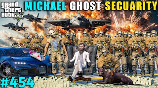 MICHAEL NEW DANGEROUS GHOST SECUARITY FROM LIBERTY CITY  GTA V GAMEPLAY 454  GTA 5 [upl. by Wendin726]