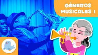 Géneros musicales 🎼 Música clásica ópera rock and roll jazz y pop 🎸 Episodio 1 [upl. by Aidile]