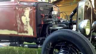 Hopped up tuned model A Ford four banger [upl. by Branham]