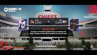 Madden Mobile 25 League Play 6 [upl. by Brandtr552]