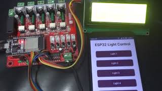 5 channel light automation board with web UI [upl. by Nyladam]