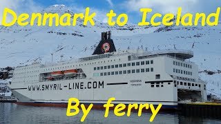 Denmark to Iceland ferry trip on MS Norrona [upl. by Nightingale719]