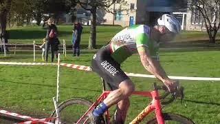 Scottish cyclocross league 2023 Fife College V40J Men [upl. by Arrait]