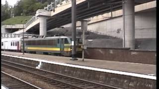 Gare de Liège Guillemins en1996 et 2003 [upl. by Eryn]