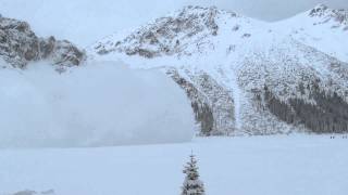 Morskie Oko  Poland  Avalanche 3112015 [upl. by Bobker]