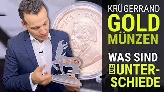 Krügerrand Goldmünzen 🔱 Was sind die Unterschiede [upl. by Kartis]