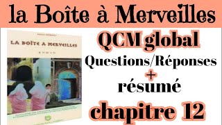 شرح رواية علبة العجائبquestion réponse chapitre 12la boîte à Merveilles personnagesاستعد للامتحان [upl. by Shanly]