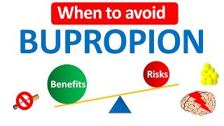 Bupropion and its contraindications  When to avoid [upl. by Lairret]