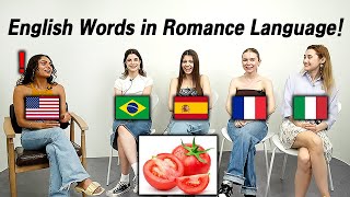 American was Shocked by Word Differences of Romance Language [upl. by Aelc]