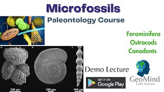 Microfossils  Paleontology  Demo Lecture  Geology  UPSC  GATE  JAM [upl. by Dnalloh]