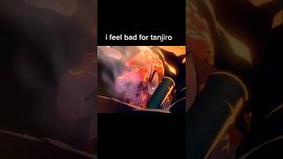 I feel bad for tanjiro 😔  nezuko burning scene  ourbtszyx viralshort demonslayeredit tanjiro [upl. by Offen]