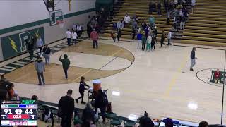 Pius X High School vs Omaha Northwest High School Mens Varsity Basketball [upl. by Enrahs]