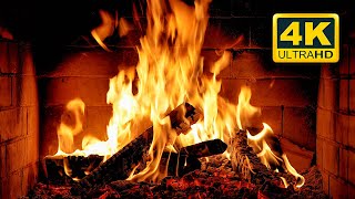 🔥 Cozy Fireplace 4K 12 HOURS Fireplace with Crackling Fire Sounds Crackling Fireplace 4K [upl. by Yelnahs769]