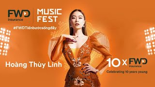 Hoàng Thùy Linh  Live In WFD MUSIC FEST [upl. by Eednim]