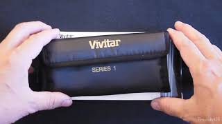 Vivitar Close Up Macro Lens Kit 1 2 4 10 diopter filters unboxing test [upl. by Ahsak]