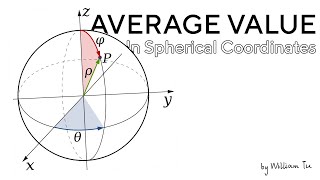 Average value in Spherical Coordinates [upl. by Nylesoj]