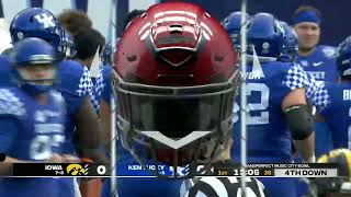 NCAAF 2022 Music City Bowl  Iowa Hawkeyes vs Kentucky Wildcats [upl. by Salim]