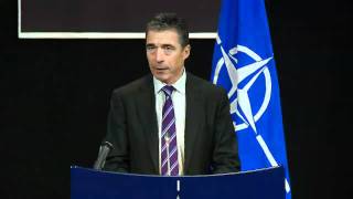 NATO Secretary General press conference at Defence Ministers Meeting 08 June 2011 Part 12 [upl. by Coffin]