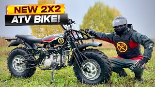 Newest 2x2 ATV Motorbike Scout Like Rokon but much cheaper [upl. by Eerehs]