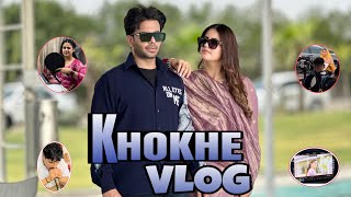 KHOKHE VLOG 💕  KHOKHE SONG VLOG 🤩  PRANJAL DAHIYA ✨  KALESHI CHORI ❤️ [upl. by Siuoleoj]