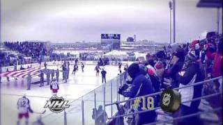 18 Outdoor Moment AHL goes outside in Syracuse [upl. by Ahsinan]