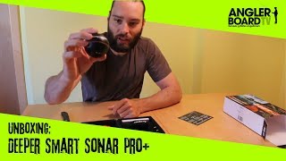 Anglerboard TV Unboxing Deeper Smart Sonar pro [upl. by Jose872]