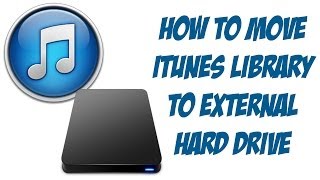 iTunes 11 Tutorial  How To Move iTunes Library To External Hard Drive [upl. by Tybald274]