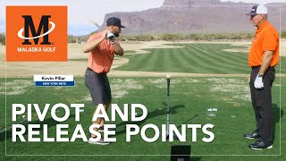 Malaska Golf  Player Lesson Pivot and Release Points with Kevin Pillar New York Mets [upl. by June]