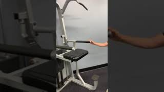 How To Do A Wide Grip Lat Pulldown [upl. by Orlantha257]