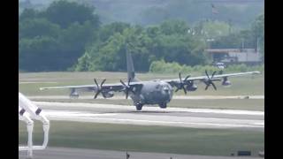 Whale Shark l 71st Rescue Squadrons CJ130 Does Touch and Go [upl. by Konyn104]