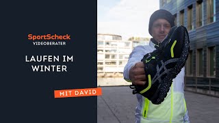 SportScheck Videoberater mit Laufprofi David Schönherr  Laufen im Winter [upl. by O'Toole]