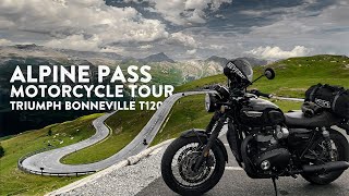 Alpenpässe Tour 2022  Triumph Bonneville T120 – Part 1 [upl. by Stephania633]