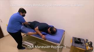 Quick Liberatory Rotation QLR Maneuver foe Right Apogeotropic PSC BPPV [upl. by Stacy]