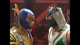 Gran Metalik and Sin Cara quotLonewolfquot Ft Sin Cara WWE [upl. by Calondra947]