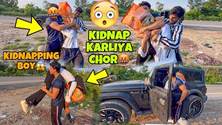 Kidnapping Chor😡 Thar Chor Kidnap Karliya😡 OMG Live Captured in Camera Preparation for Ladakh Ride [upl. by Oirramed]