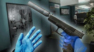 Stealing 1552500 Worth of GOLD BARS in VIRTUAL REALITY Payday VR [upl. by Llenrrad]