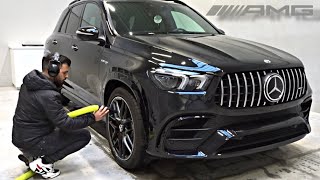 GLE63 S AMG 2021 FULL DETAILING amp CERAMIC WITH GYEON how to work information 48 HOURS [upl. by Abbott]