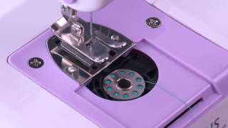 SINGER® PIXIE™ PLUS Bobbin Insertion Tutorial [upl. by Colet295]